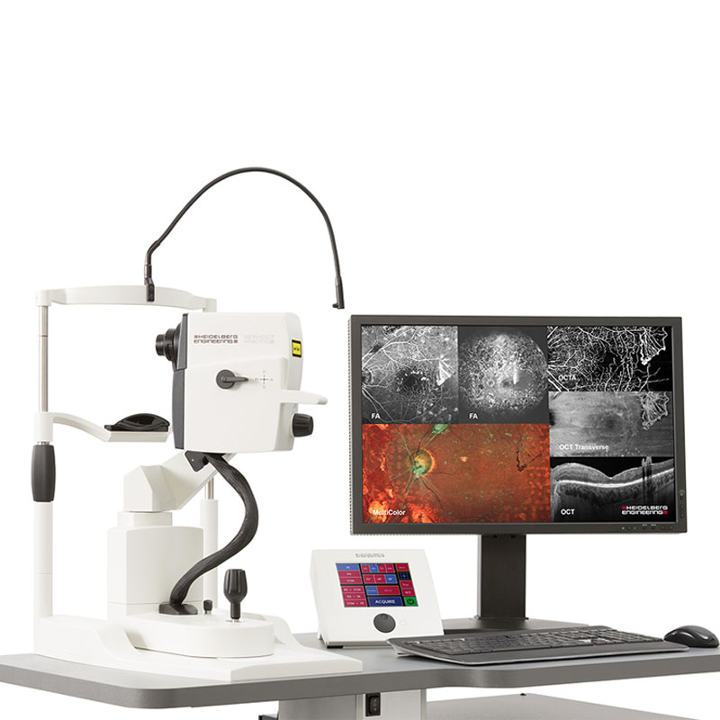 HEIDELBERG SPECTRALIS FLUORESCEIN (FA) AND INDOCYANINE ANGIOGRAPHY (ICG)